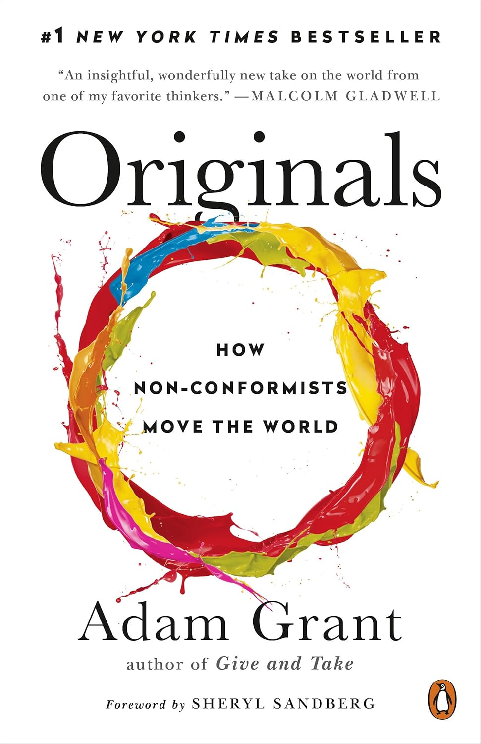 Originals: How Non-Conformists Move the World (2016) by Adam Grant