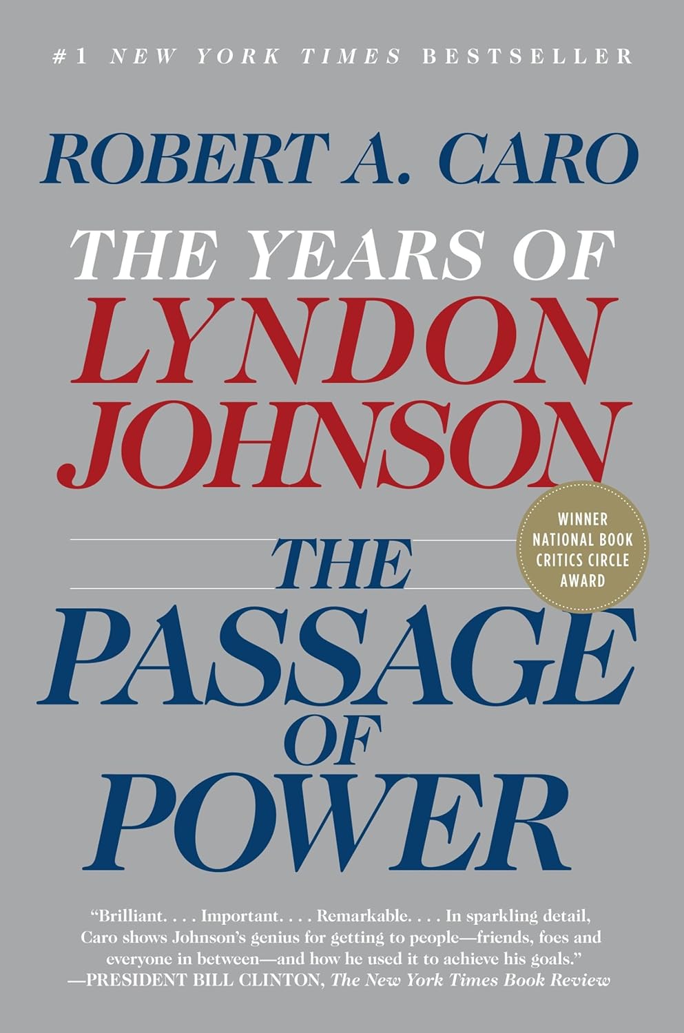 The Passage of Power: The Years of Lyndon Johnson (2012) by Robert&nbsp;Caro